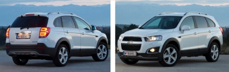 Chevrolet Captiva ya disponible en los concesionarios