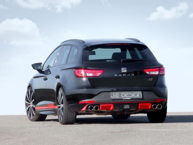Seat León Cupra St Por Je Design 350 Cv Para El Familiar Deportivo El Chasis De Los León St Cupra Puede Enfatizar Su Carácter Deportivo Por 191 Euros A Través Unos Muelles Que Rebajan Altura En 20 Milímetros