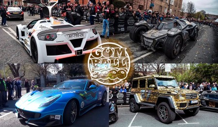 5 coches locos de la Gumball 3000 2016