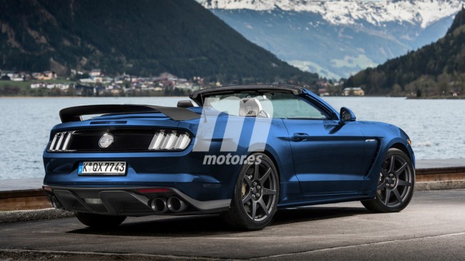 Shelby Gt500 Convertible 2017 Ford Podría Haber Filtrado La Versión Foto 1