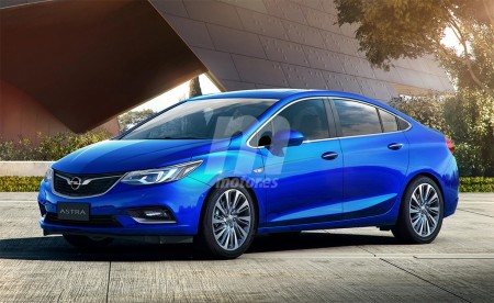Opel Astra sedán 2017: Así será la nueva berlina alemana