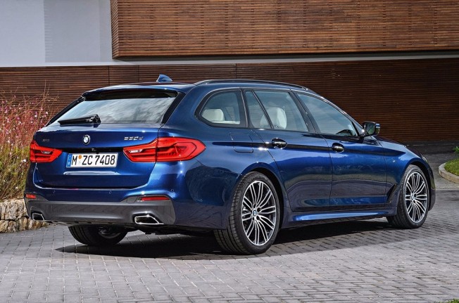 BMW Serie 5 Touring 2017 - posterior BMW Serie 5 Touring 2017 - posterior