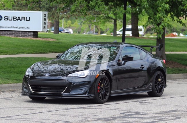Subaru BRZ STI 2018 - foto espía Subaru BRZ STI 2018 - foto espía