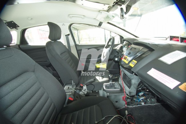 Ford Focus 2018 - foto espía interior Ford Focus 2018 - foto espía interior
