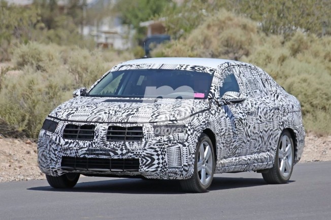 Volkswagen Jetta 2018 - foto espía Volkswagen Jetta 2018 - foto espía