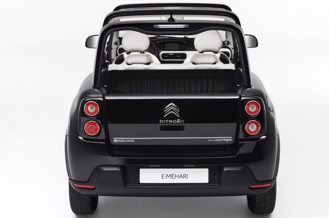 Citroën E-Mehári Styled by Courrèges - posterior Citroën E-Mehári Styled by Courrèges - posterior