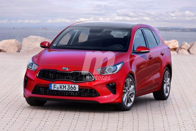 Kia Cee'd 2018 - recreación Kia Cee'd 2018 - recreación