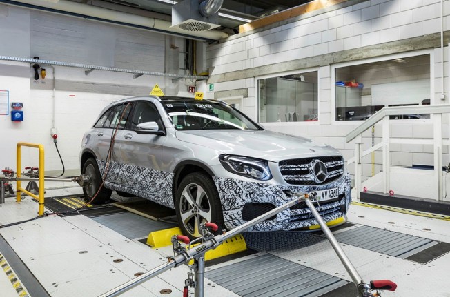 Mercedes GLC F-Cell - pruebas de desarrollo Mercedes GLC F-Cell - pruebas de desarrollo