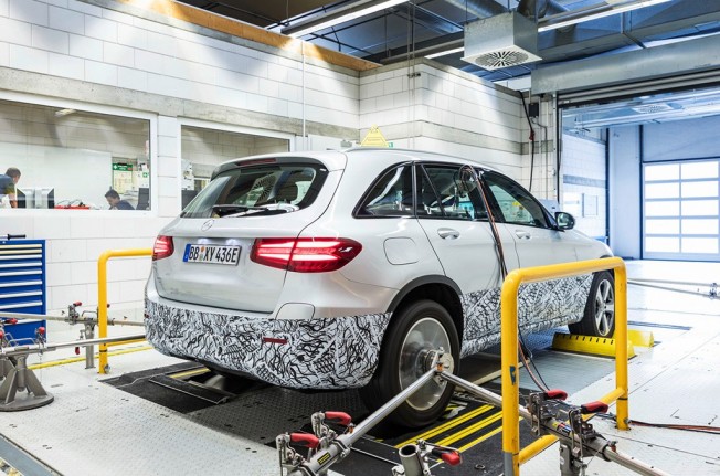 Mercedes GLC F-Cell - pruebas de desarrollo Mercedes GLC F-Cell - pruebas de desarrollo
