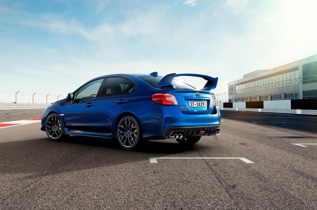 Subaru WRX STI 2017 - posterior Subaru WRX STI 2017 - posterior
