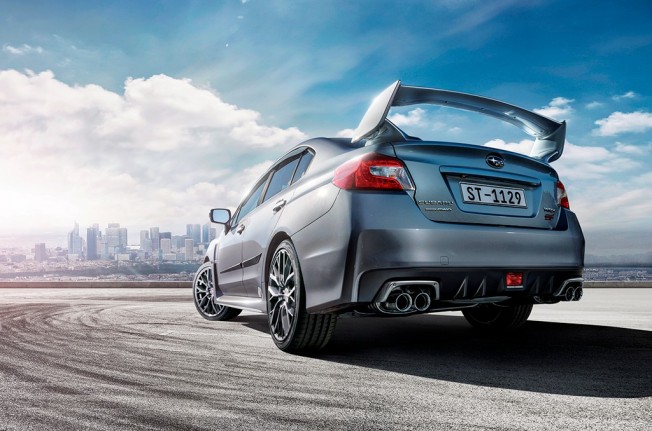 Subaru WRX STI 2018 - posterior Subaru WRX STI 2018 - posterior