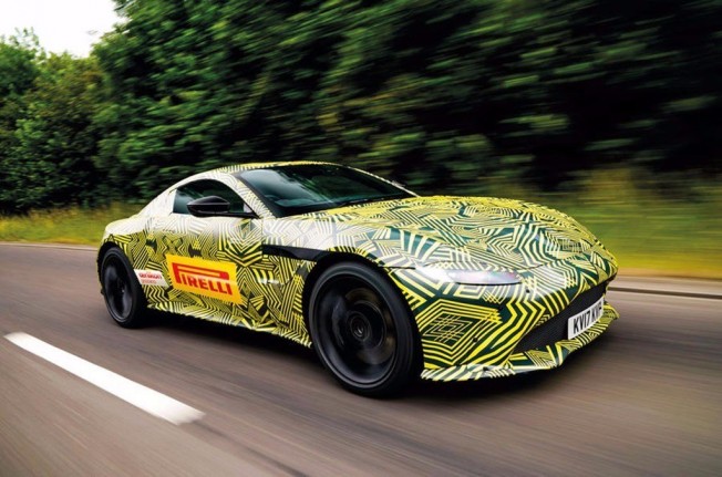 Aston Martin Vantage 2018 - foto espía Aston Martin Vantage 2018 - foto espía