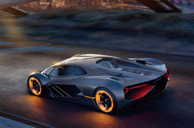 Lamborghini Terzo Millennio - posterior Lamborghini Terzo Millennio - posterior