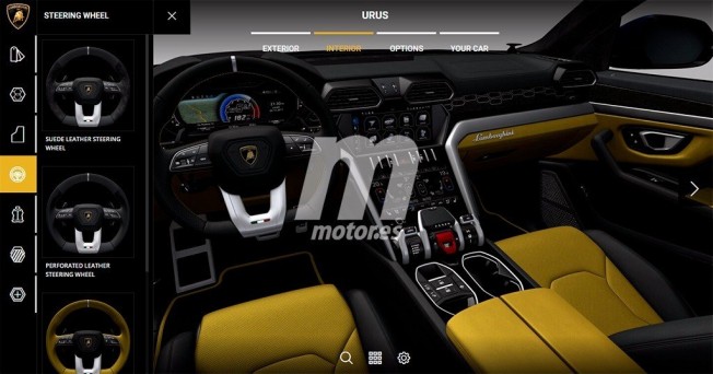 Lamborghini Urus - configurador Lamborghini Urus - configurador