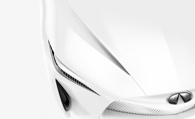 Infiniti Concept Car Salón de Detroit 2018 Infiniti Concept Car Salón de Detroit 2018