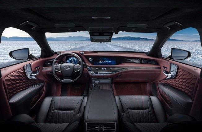 Lexus LS 500h 2018 - interior Lexus LS 500h 2018 - interior