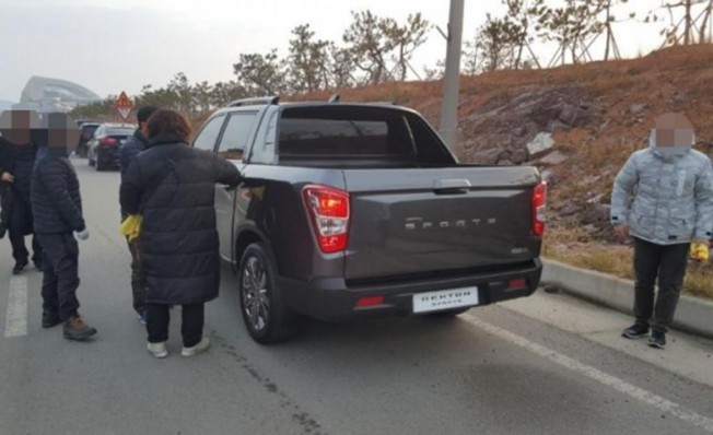 SsangYong Actyon Sports 2018 - foto espía posterior SsangYong Actyon Sports 2018 - foto espía posterior