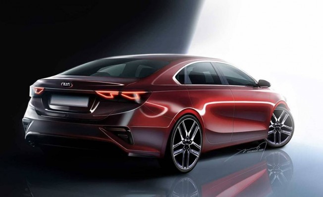 Kia Forte 2018 - posterior Kia Forte 2018 - posterior