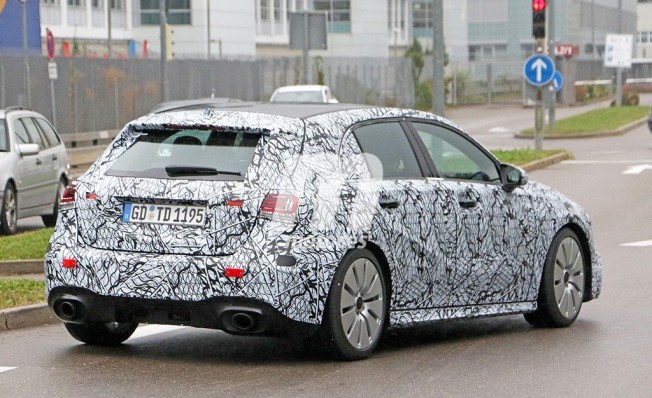 Mercedes-AMG A 35 2018 - foto espía posterior Mercedes-AMG A 35 2018 - foto espía posterior