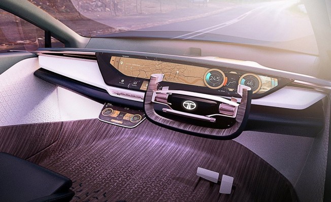 TATA 45X Concept - interior TATA 45X Concept - interior