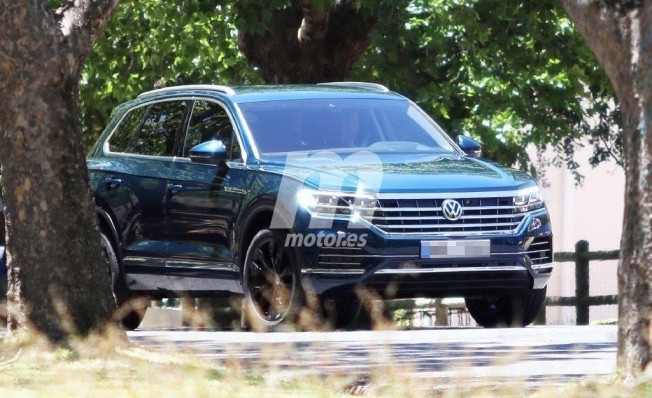 Volkswagen Touareg 2018 - foto espía Volkswagen Touareg 2018 - foto espía