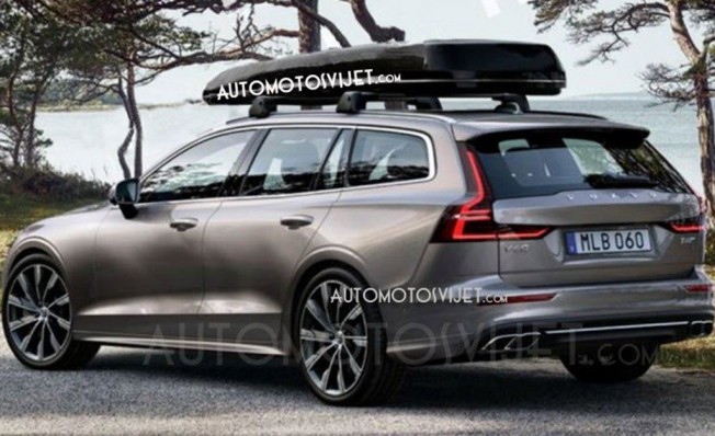 Volvo V60 2018 - foto filtrada Volvo V60 2018 - foto filtrada