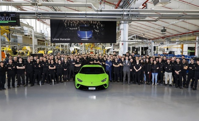 Lamborghini Huracán - unidad 10.000 Lamborghini Huracán - unidad 10.000
