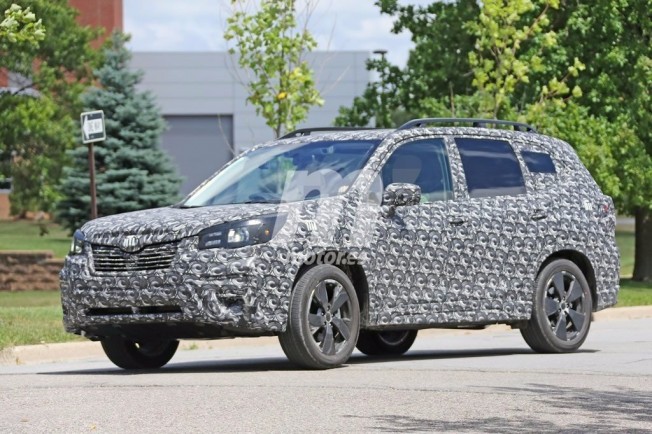 Subaru Forester 2019 - foto espía Subaru Forester 2019 - foto espía