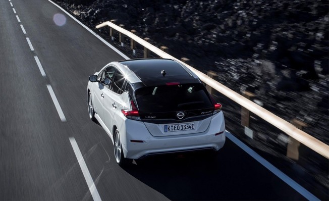 Nissan Leaf 2018 - posterior Nissan Leaf 2018 - posterior