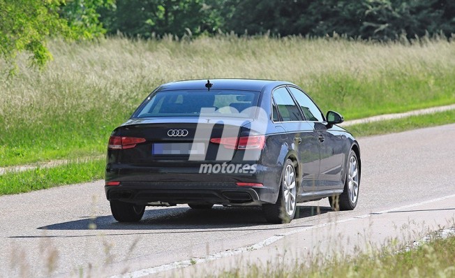 Audi A4 2019 - foto espía posterior Audi A4 2019 - foto espía posterior