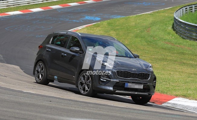 Kia Sportage 2019 - foto espía Kia Sportage 2019 - foto espía