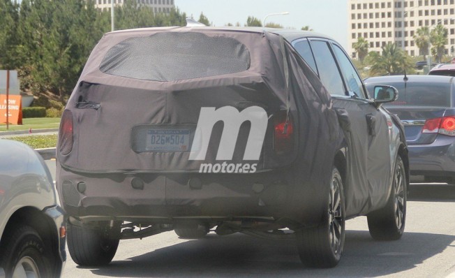 Kia Telluride 2019 - foto espía posterior Kia Telluride 2019 - foto espía posterior
