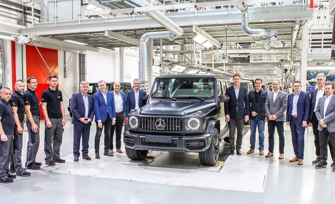 Mercedes Clase G 2018 - producción Mercedes Clase G 2018 - producción