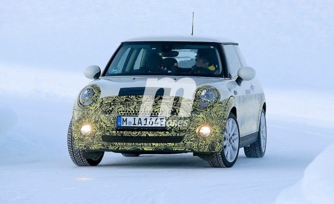 MINI Eléctrico - foto espía MINI Eléctrico - foto espía