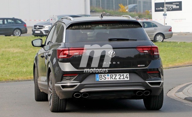 Volkswagen T-Roc R - foto espía posterior Volkswagen T-Roc R - foto espía posterior