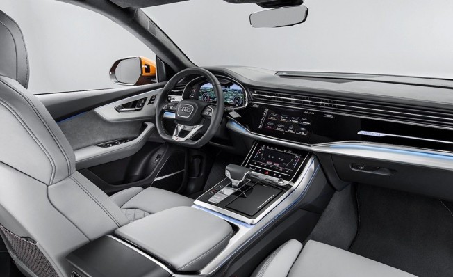 Audi Q8 2018 - interior Audi Q8 2018 - interior