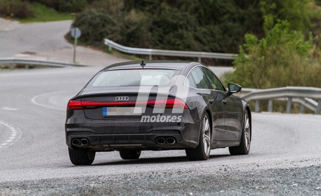 Audi S7 Sportback 2018 - foto espía posterior Audi S7 Sportback 2018 - foto espía posterior