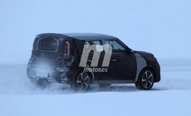 Kia Soul 2019 - foto espía posterior Kia Soul 2019 - foto espía posterior