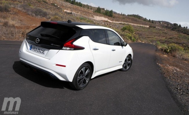 Nissan Leaf 2018 - posterior Nissan Leaf 2018 - posterior