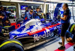 El motor Honda no permite puntuar a Toro Rosso: "Perdemos 9 décimas en recta"