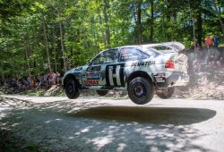 Barbacoa de Ford Escort RS Cosworth al estilo Ken Block