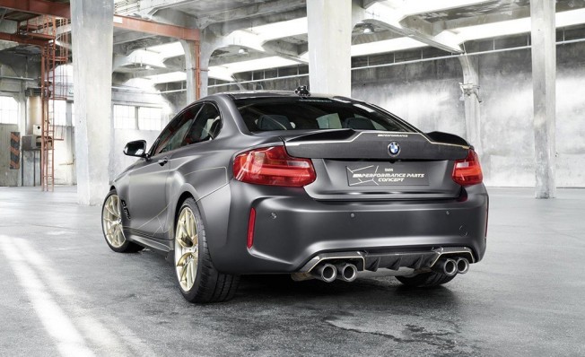 BMW M Performance Parts Concept - posterior BMW M Performance Parts Concept - posterior