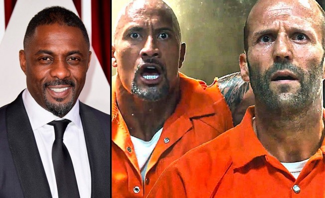 Idris Elba, Dwayne Johnson y Jason Statham Idris Elba, Dwayne Johnson y Jason Statham