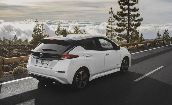 Nissan Leaf 2018 - posterior Nissan Leaf 2018 - posterior