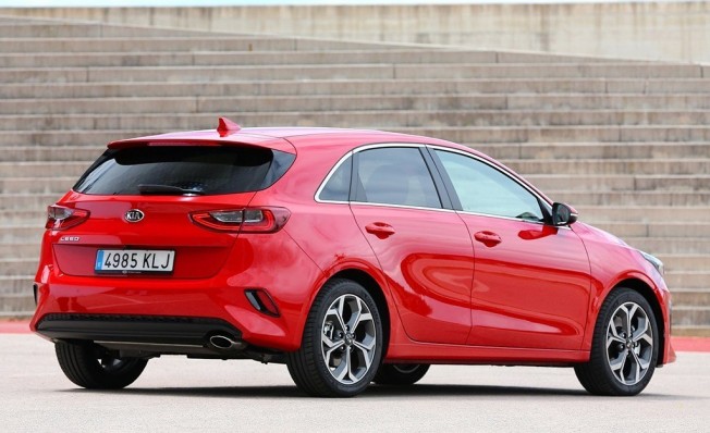 Kia Ceed 2018 - posterior Kia Ceed 2018 - posterior