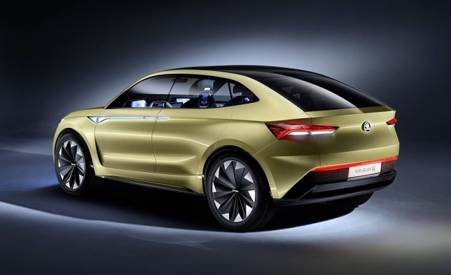 Skoda Vision E Concept - posterior Skoda Vision E Concept - posterior