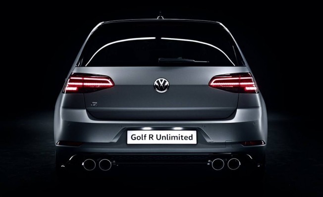Volkswagen Golf R Unlimited - posterior Volkswagen Golf R Unlimited - posterior
