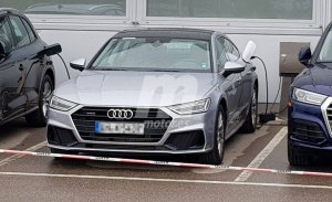 El nuevo Audi A7 e-tron híbrido cazado con nuevo diseño