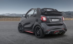 BRABUS 125R Edition, el smart fortwo Cabrio más potente en edición limitada