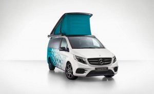 Mercedes Concept Marco Polo: el adelanto de la primera caravana con pila de hidrógeno